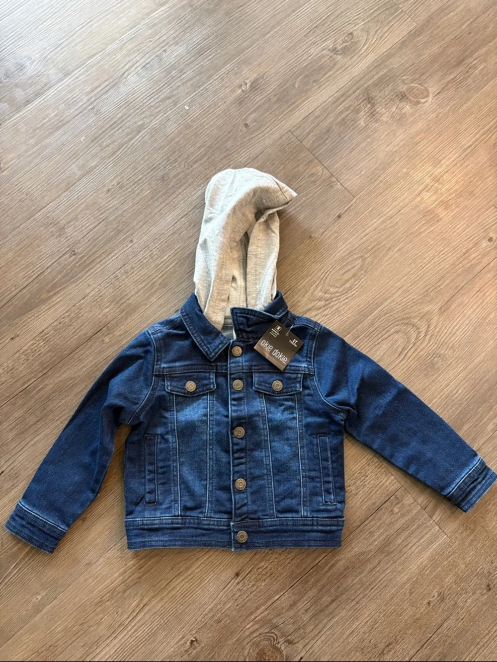 Toddler Boys 2T Bundle Tee and Jean Jacket NEW